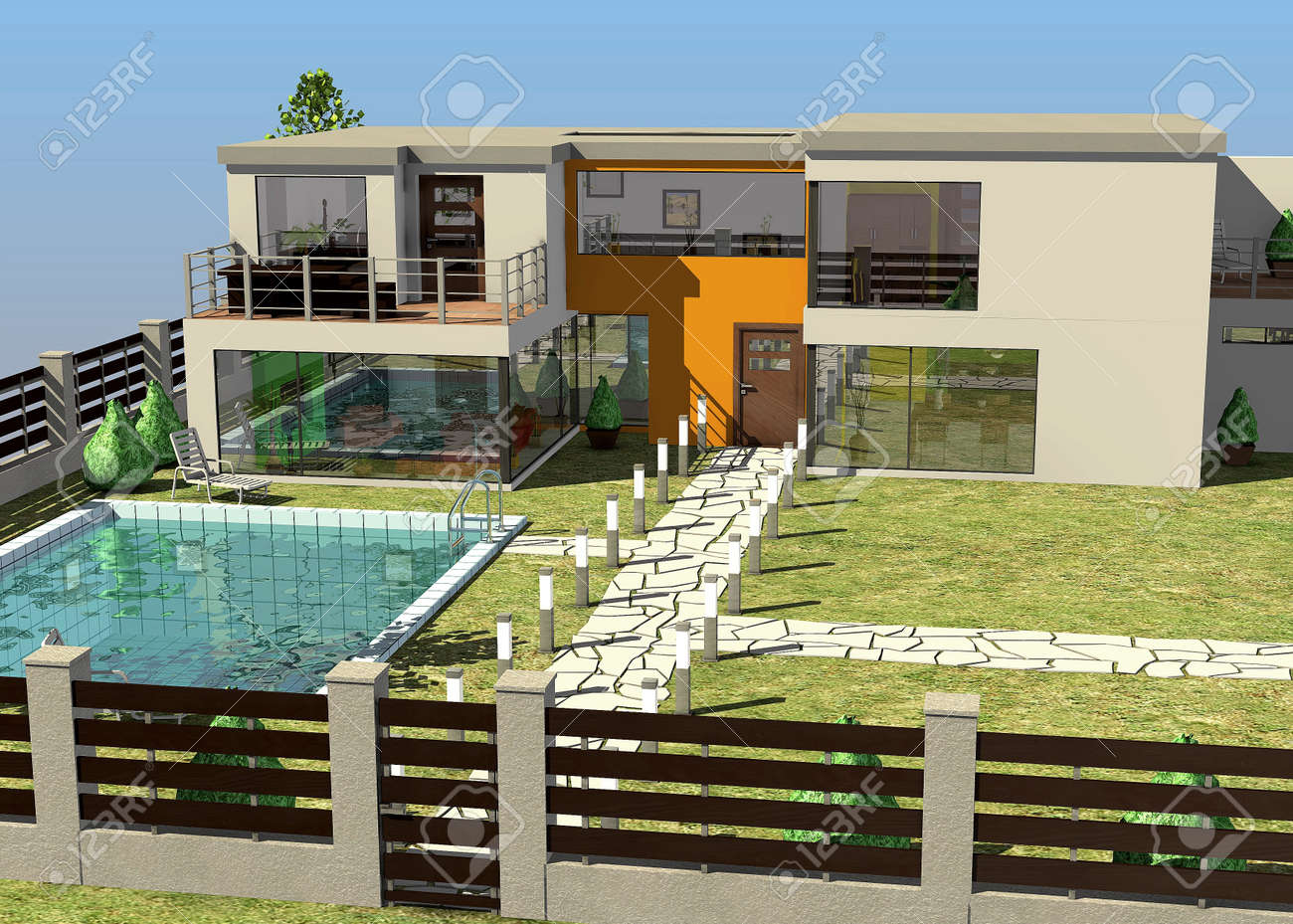 Architecture Maison Moderne Simple Architecture Maison Moderne Simple