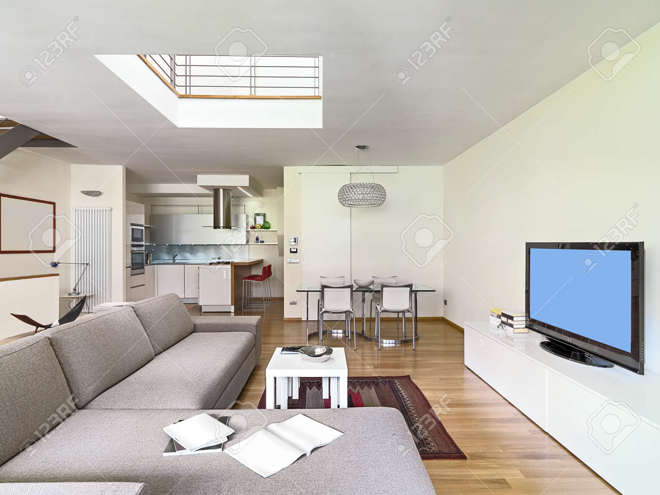 Idee soggiorno cucina a vista : idee soggiorno con cucina a vista ...