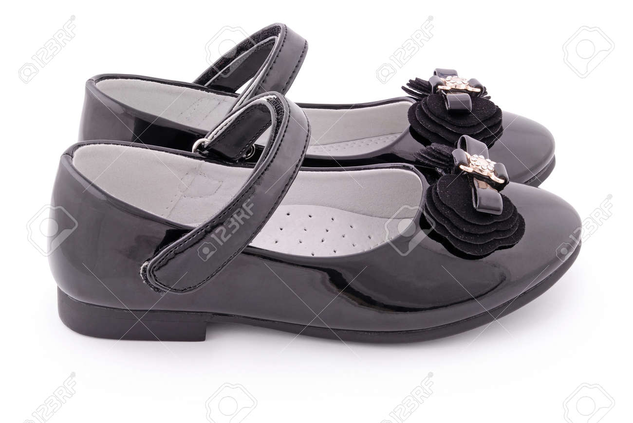 Zwarte lakschoenen kind