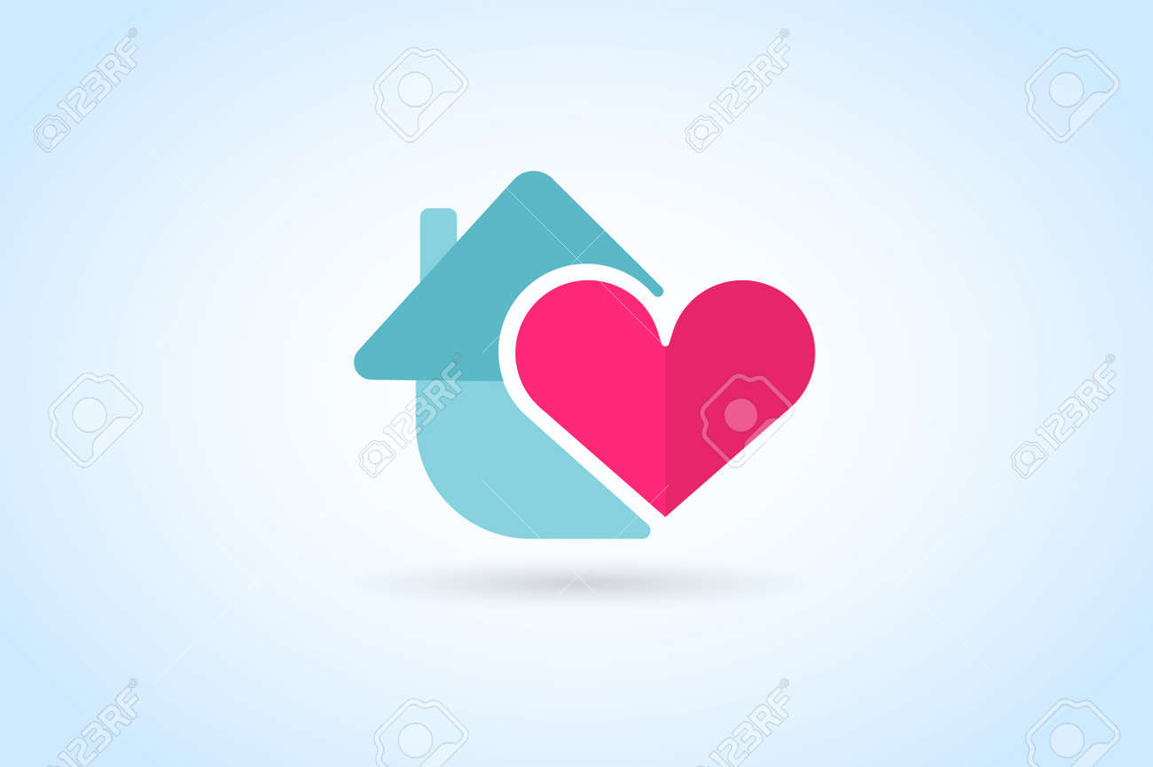 Groen huis huis vector logo. huis logo. natuur huis logo. huis ...