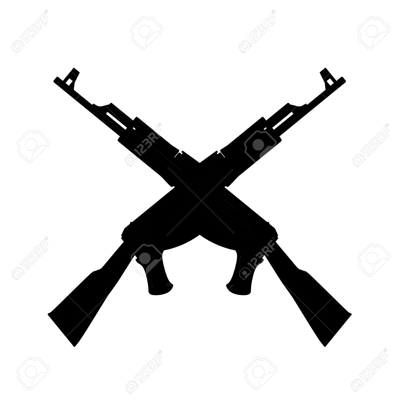 ak 47 silhouette
