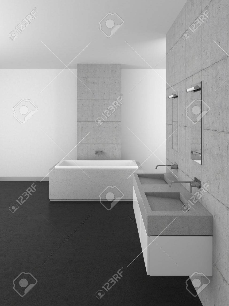 Bagno grigio scuro : bagno grigio scuro e bianco. arredo bagno ...