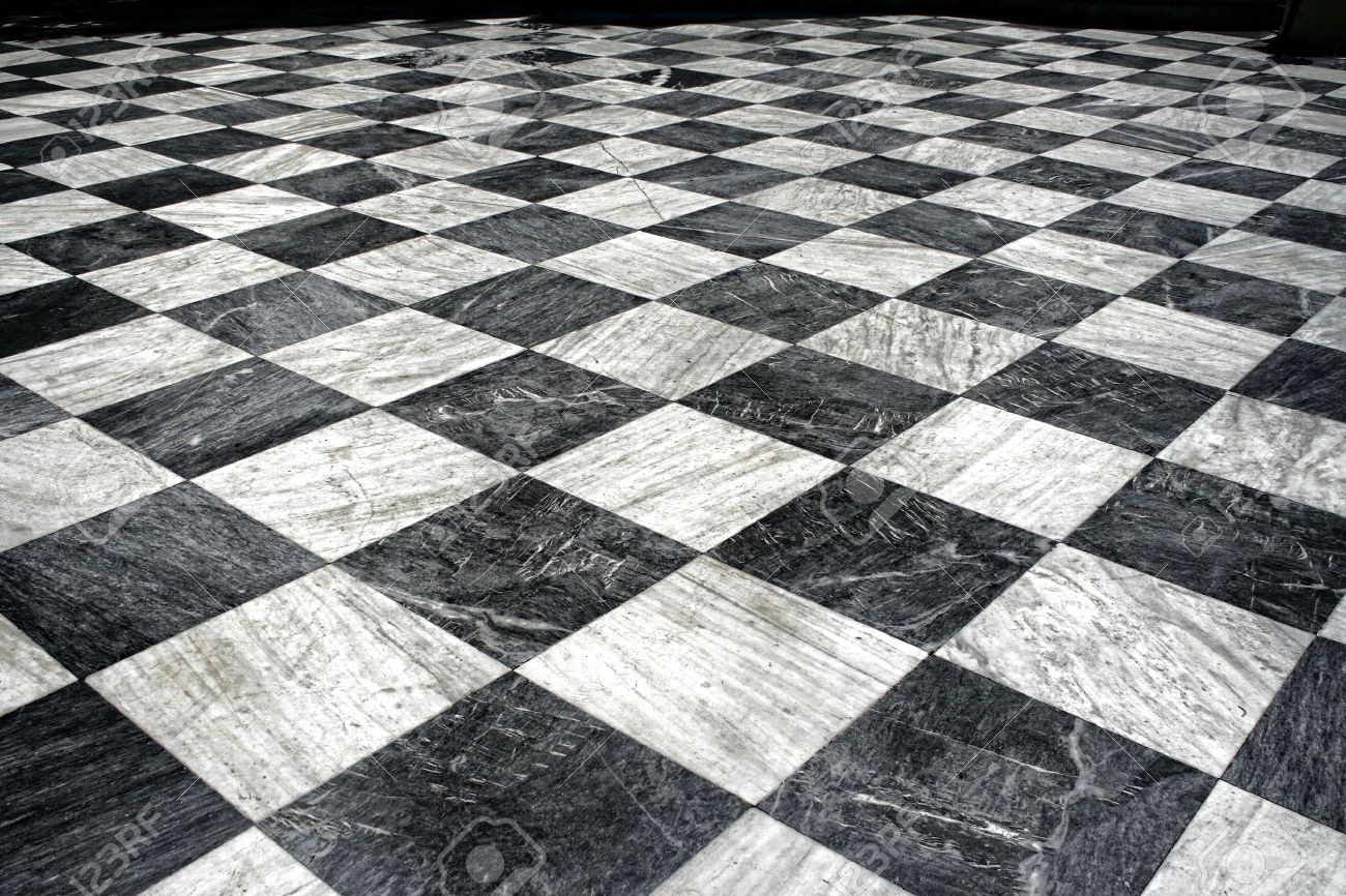 Black nd White hecquered Marble Floor Pattern Stock Photo ... Black nd White hecquered Marble Floor Pattern Stock Photo ... - ^