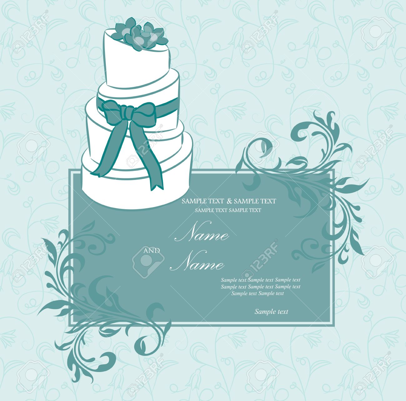 Invitaciones de la fiesta de bodas del anuncio Invitaciones de la fiesta de bodas del anuncio