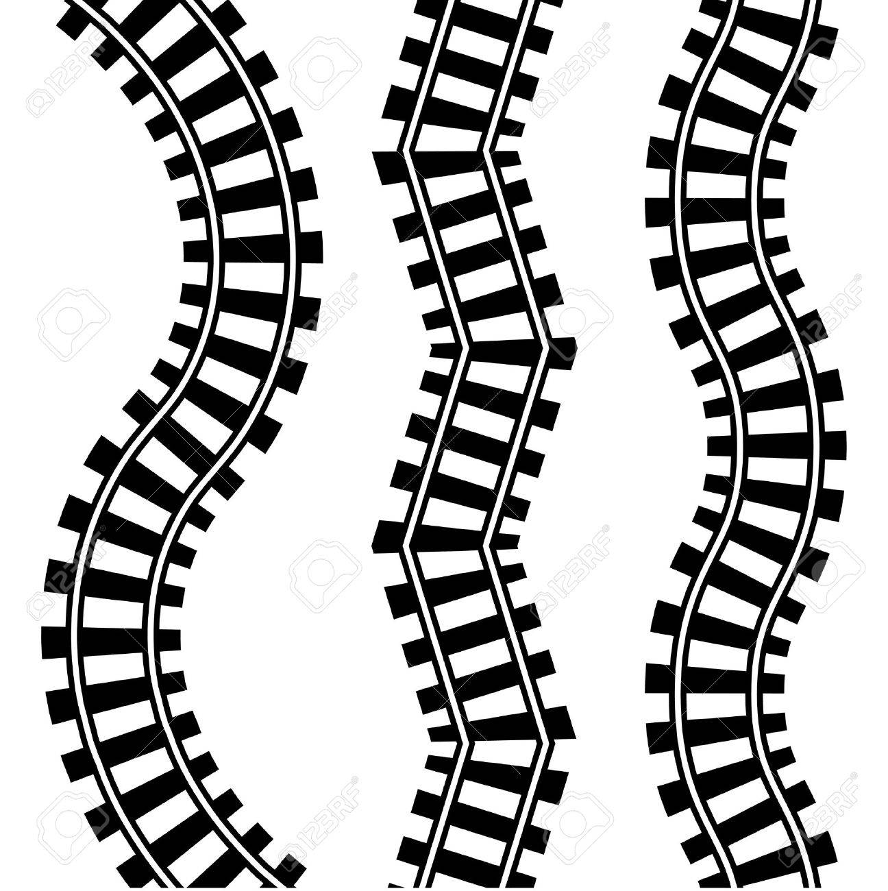 printable train tracks