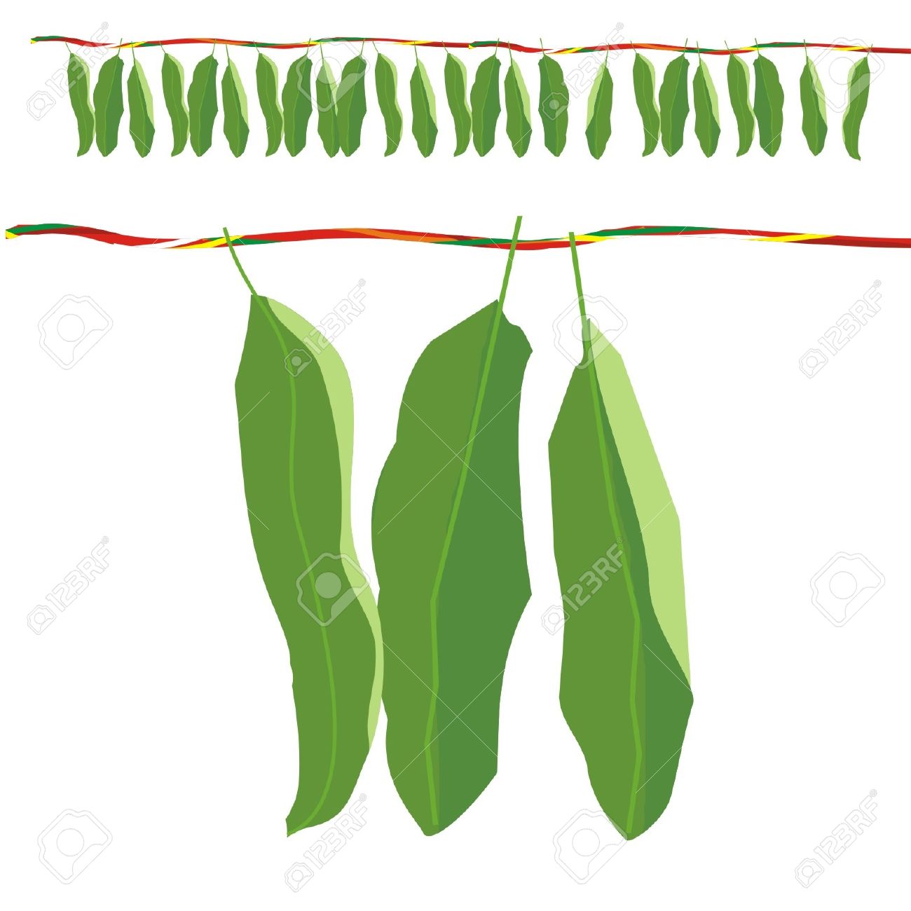 Toran Or Bandanwaar For Door Decoration Royalty Free Cliparts Toran Or Bandanwaar For Door Decoration Stock Vector 14123575