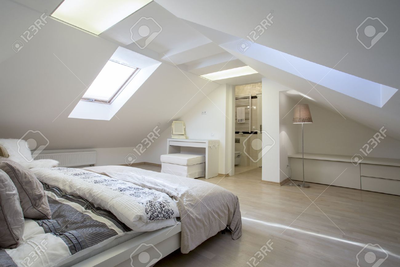 Schlafzimmer decke gestalten: dachschraege gestalten kreative deko ...