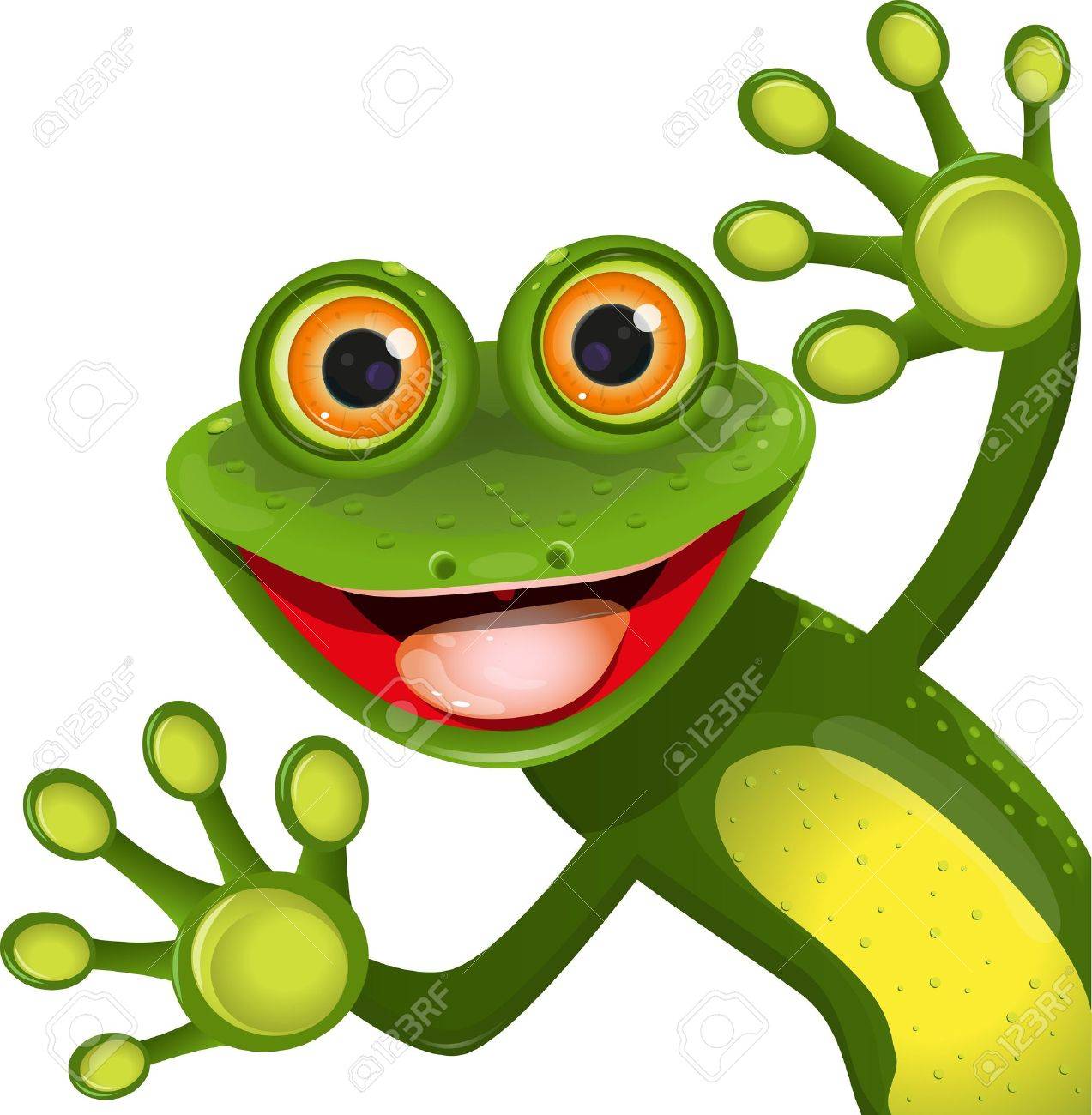 grenouille marrante dessin purplefolie