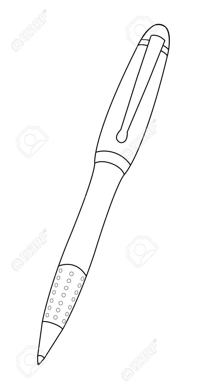 Шариковая ручка раскраска Шариковая ручка раскраска