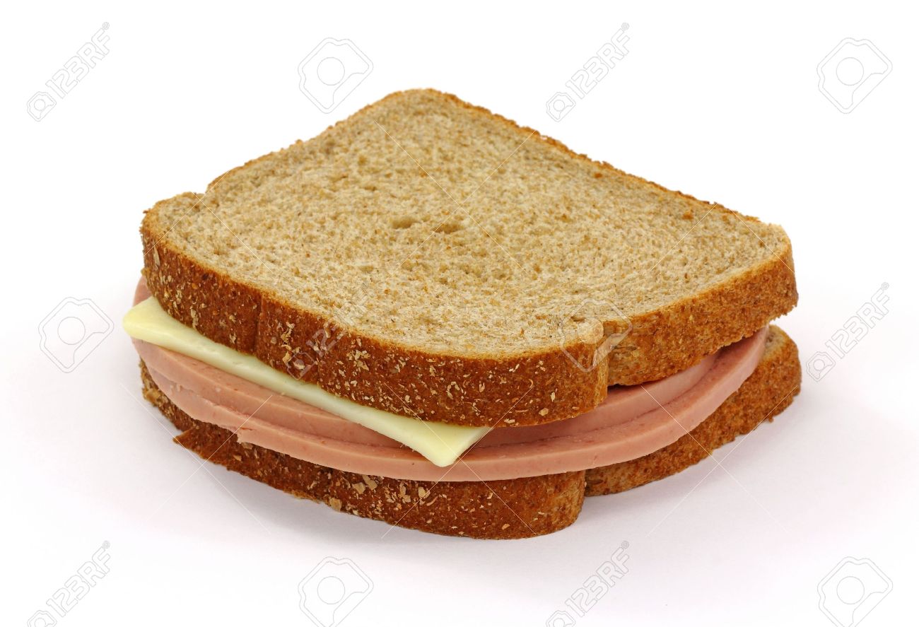 9467102-A-wheat-bread-cheese-and-bologna