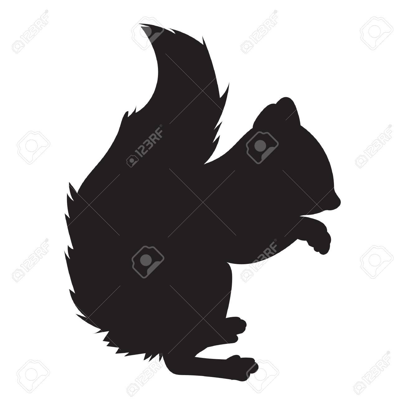 Squirrel Silhouette Royalty Free Cliparts Vectors And Stock - Vector Squirrel Silhouette squirrel silhouette royalty free cliparts vectors and stock - vector squirrel silhouette