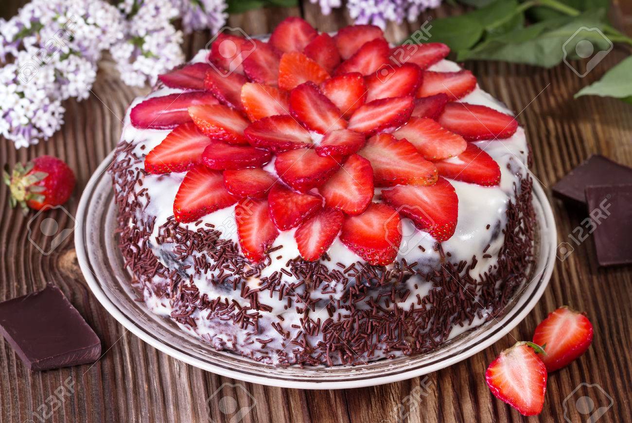 Торт с клубникой рецепты Торт с клубникой рецепты
