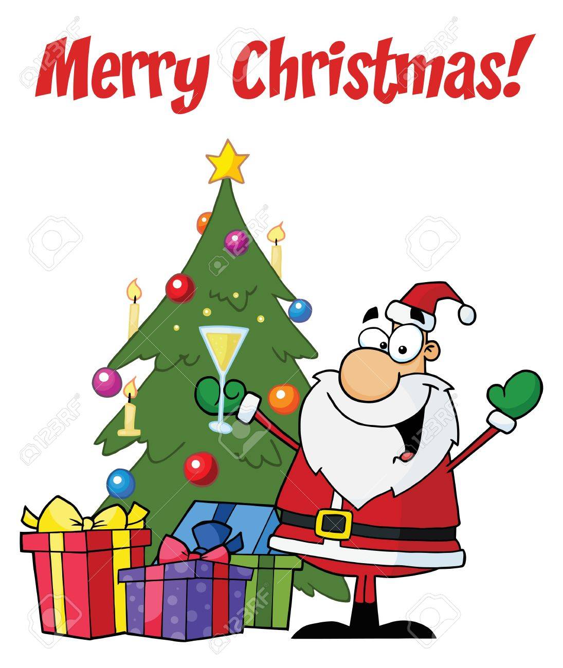 6905451-Merry-Christmas-Greeting-With-Santa-Toasting-By-A-Tree-Stock-Vector.jpg