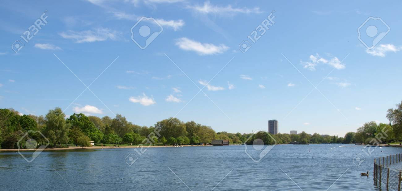 http://previews.123rf.com/images/claudiodivizia/claudiodivizia1007/claudiodivizia100700755/7343916-Serpentine-lake-river-in-Hyde-Park-London-UK-Stock-Photo.jpg