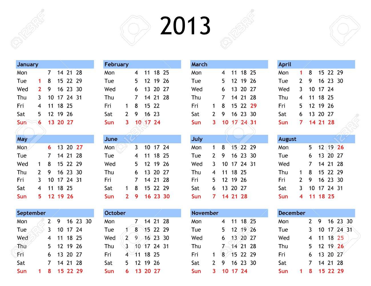 Как сделать календарь на 2013 Как сделать календарь на 2013
