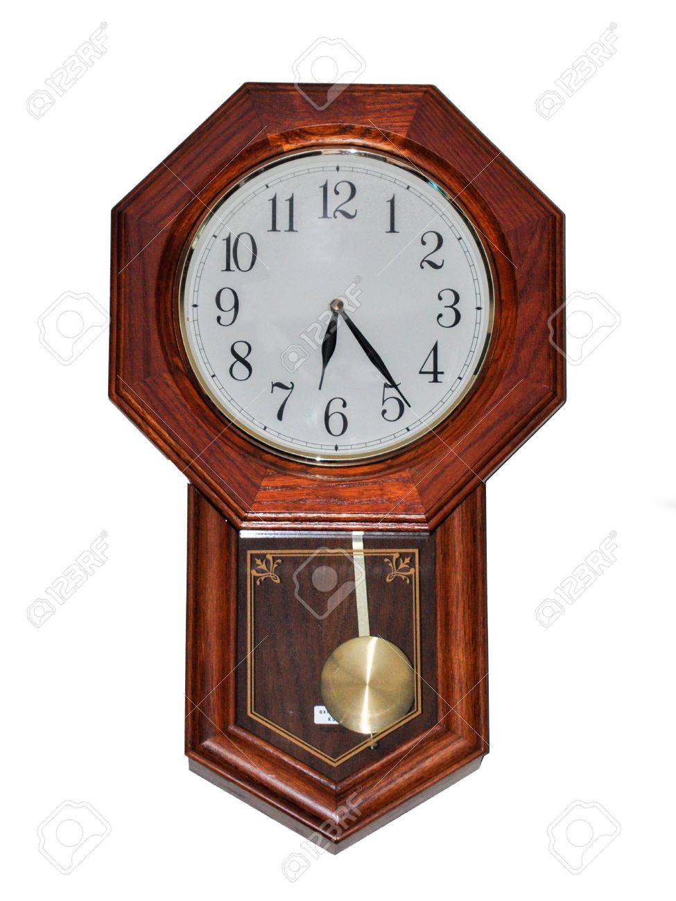 Vecchio orologio da parete foto royalty free, immagini, immagini e ...