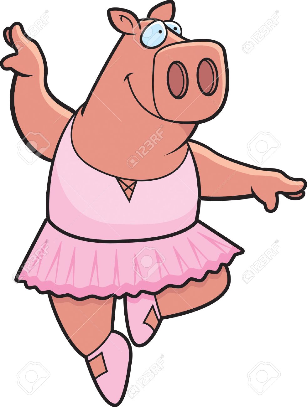 26190943-Un-felice-maiale-cartone-animat