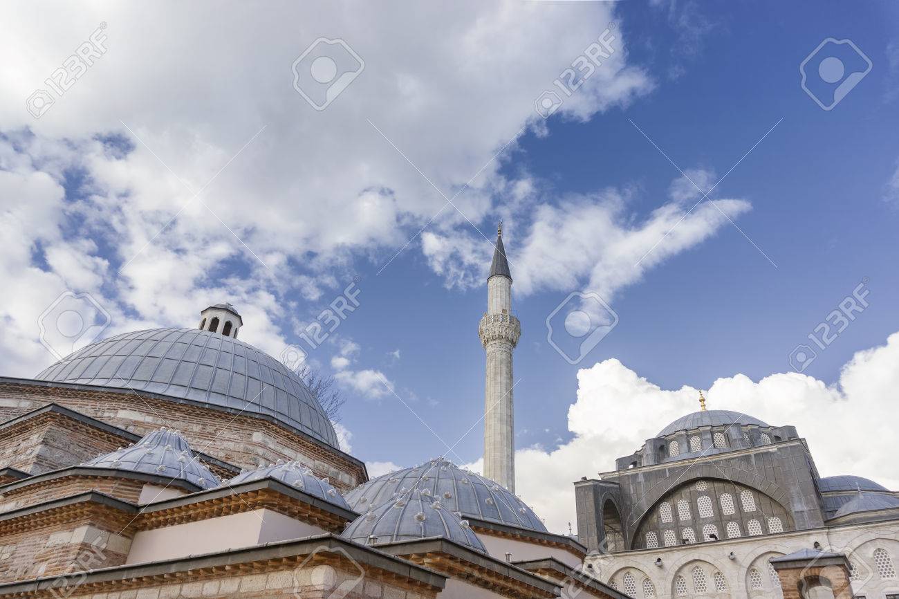 archivio fotografico kilic ali pasha mosque e hamam bagno turco istanbul turchia
