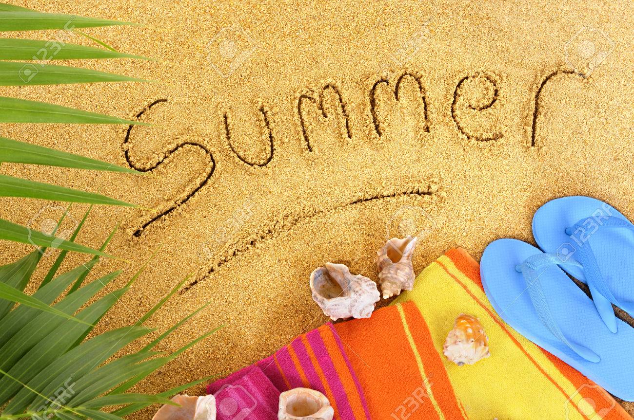 external image 40347770-The-word-summer-written-in-sand-on-a-tropical-beach-Stock-Photo.jpg