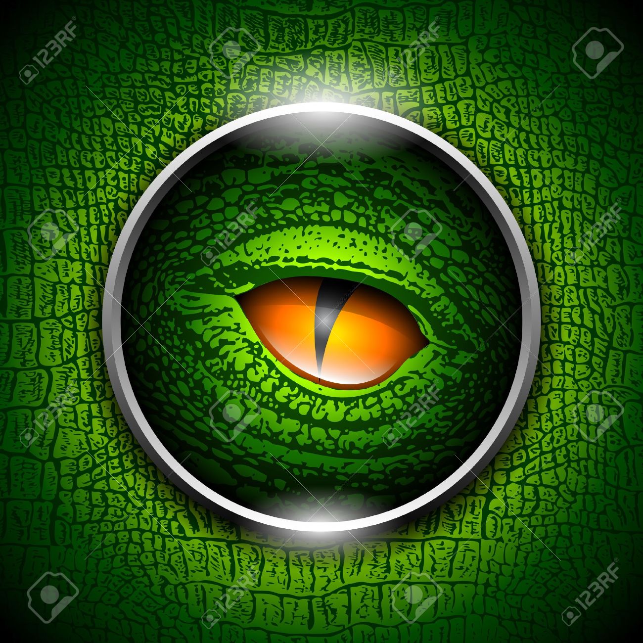 Alligator Eyes Clip Art