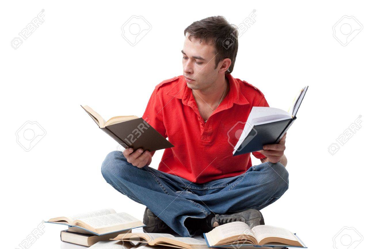 Мужчина с книгой рисунок Мужчина с книгой рисунок