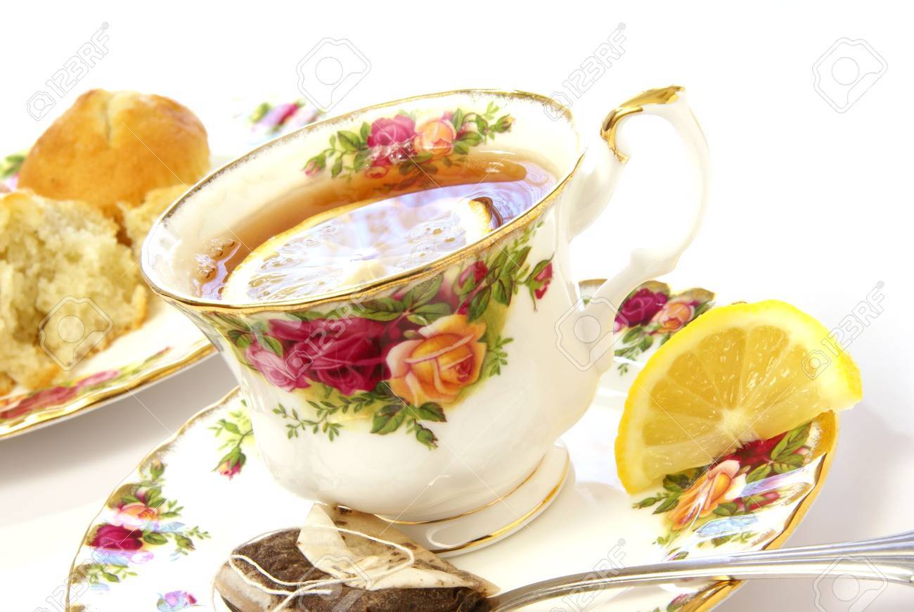 2614268-Close-up-of-Beautiful-Tasse-Tee-