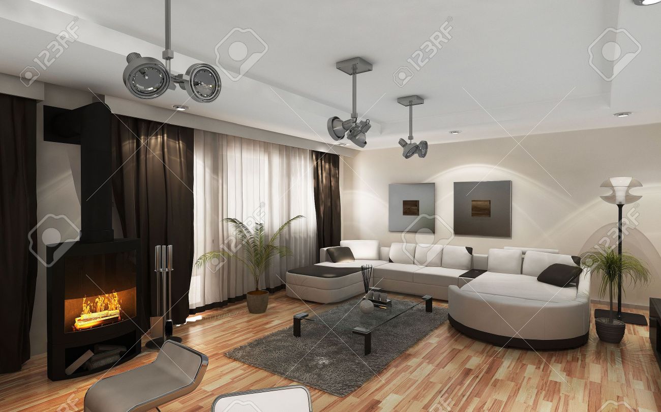 Soggiorno moderno : interior design per la casa.