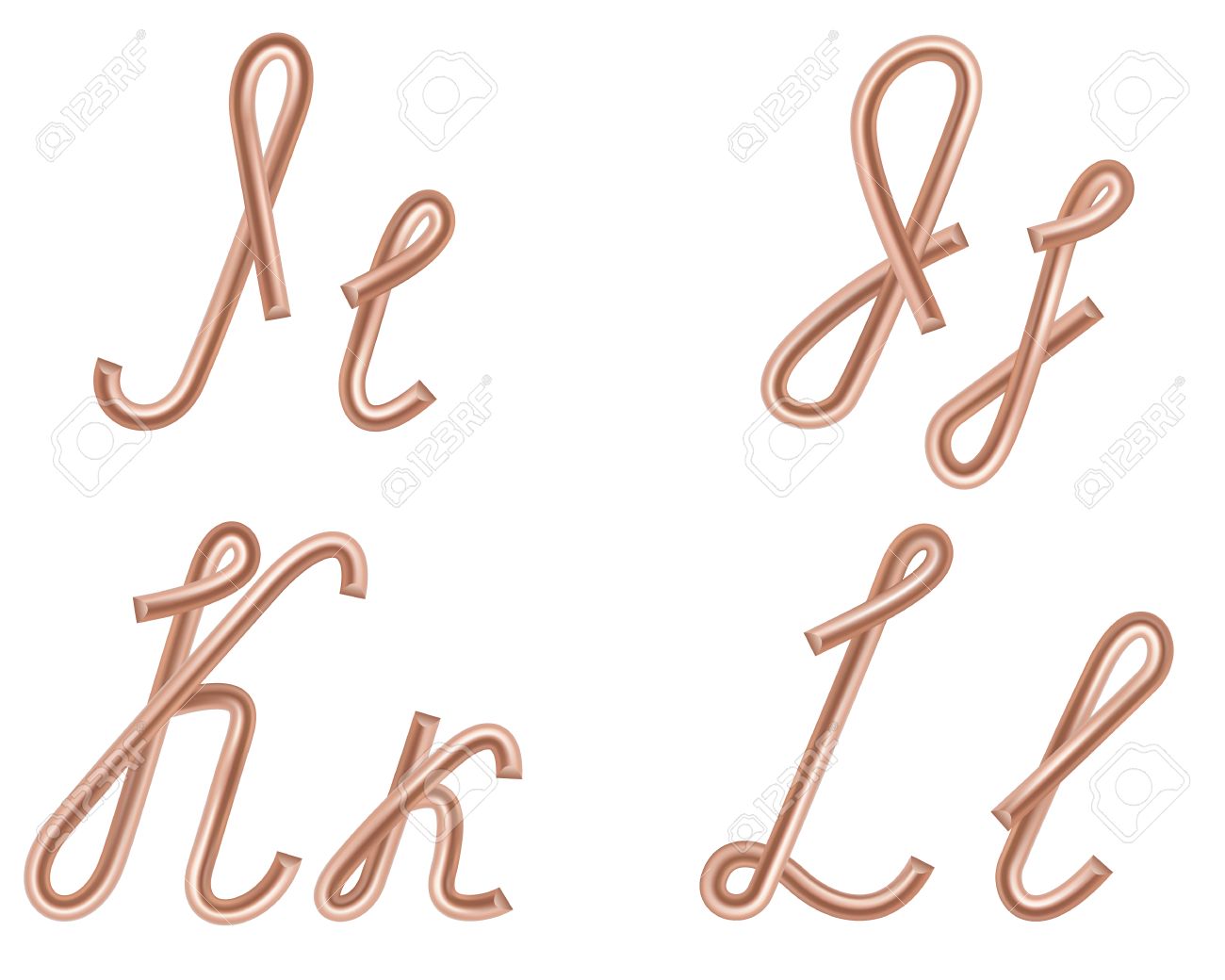 A B C D Vector Letters Made Of Metal Copper Wire Download From Over 51 Million High Quality Stock Pho Koperdraad Kunst Koperdraad Zelfgemaakte Geschenken
