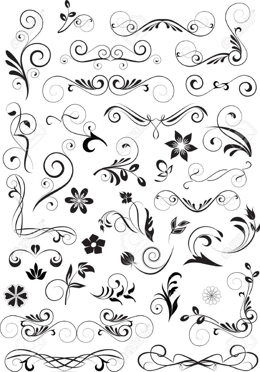 vector small elements for design