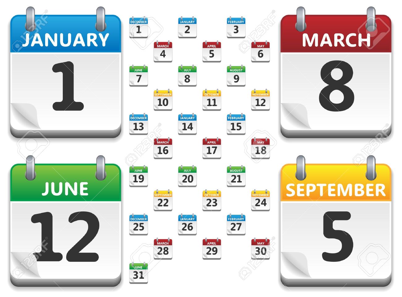 calendar date: Vector calendar calendar date: Vector calendar