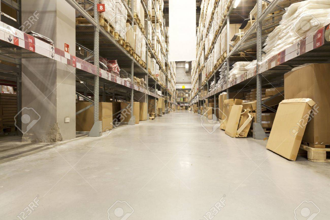 Meubels magazijn van ikea company in beijing, china royalty vrije ...