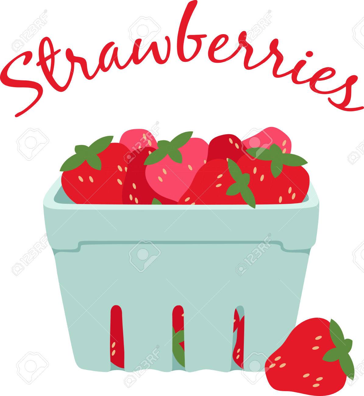 Enjoy Ripe Strawberries Vector - Little screams summer quite like the sweet scent and ripe taste of fresh, plump strawberries. Enjoy the harvest with this design on place mats and ...