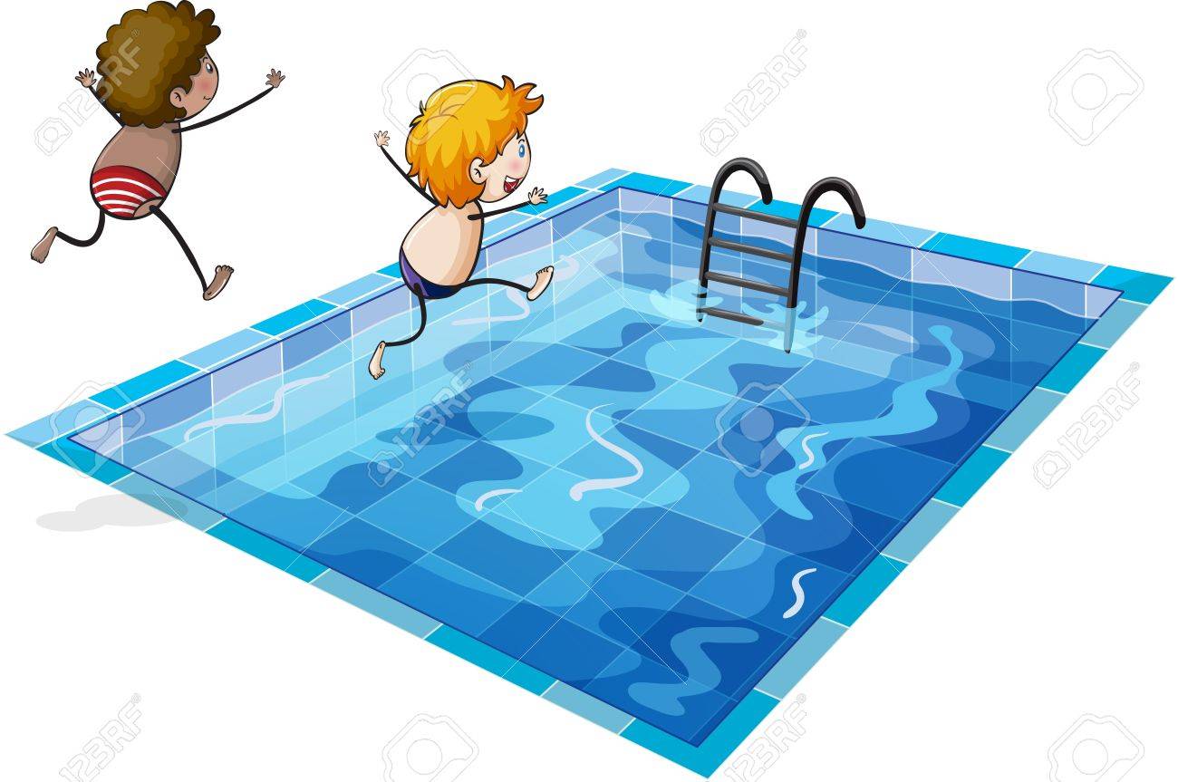 Cartoon Pool Background Cartoon Pool Background