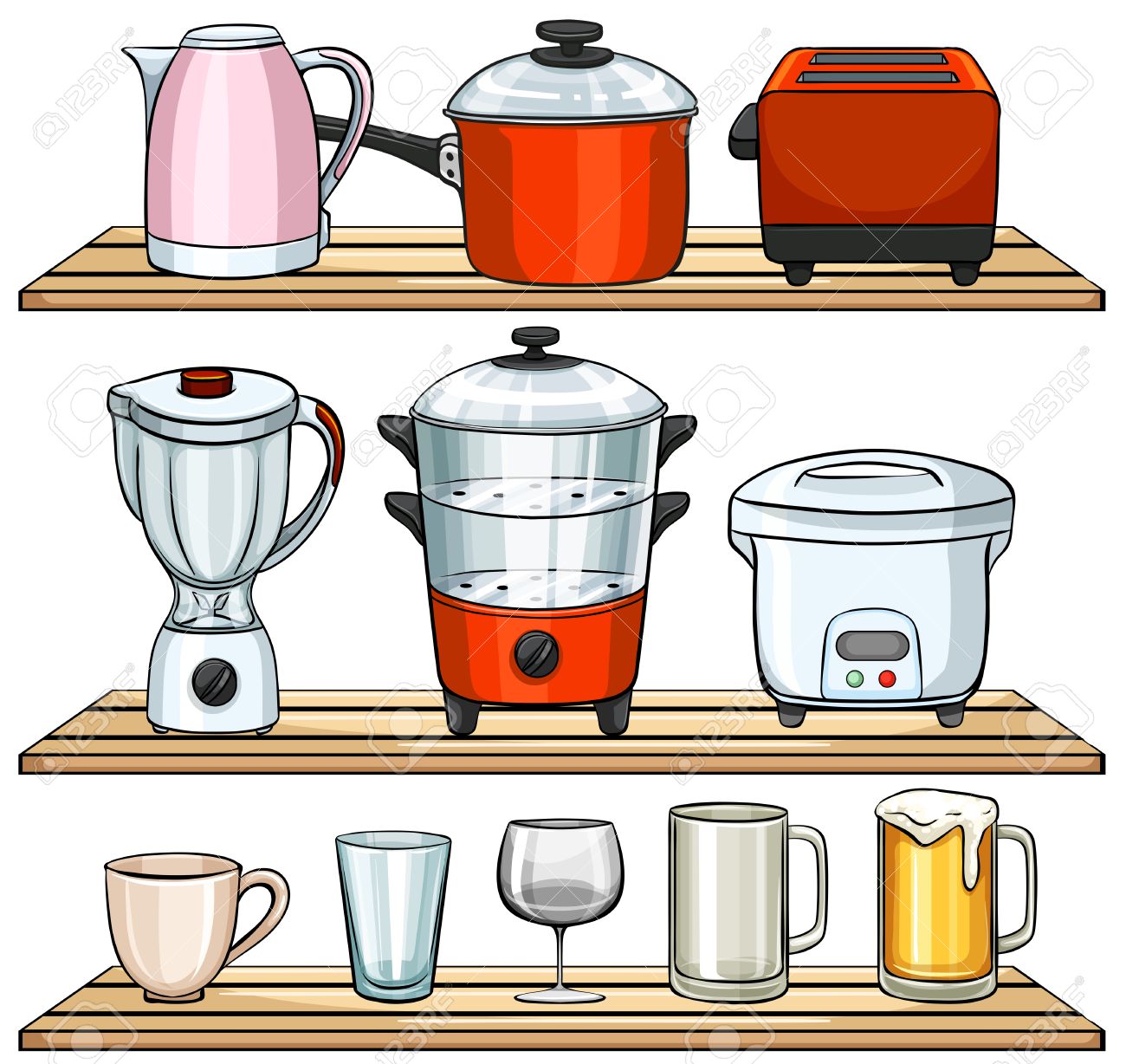 Uncategorized Different Kitchen Appliances different kind of kitchen appliances royalty free cliparts stock vector 38303735