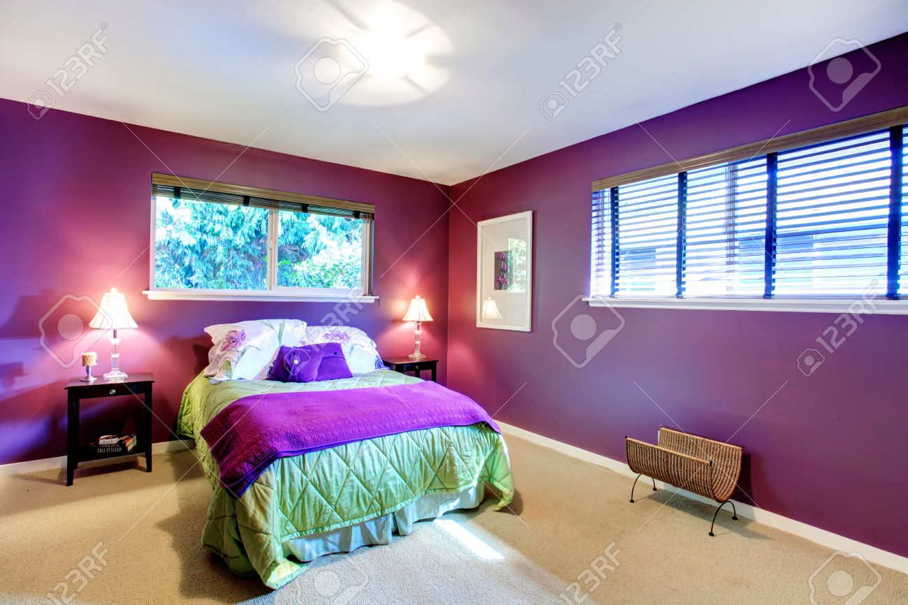 Parete camera da letto verde: pareti della camera da letto idee ...