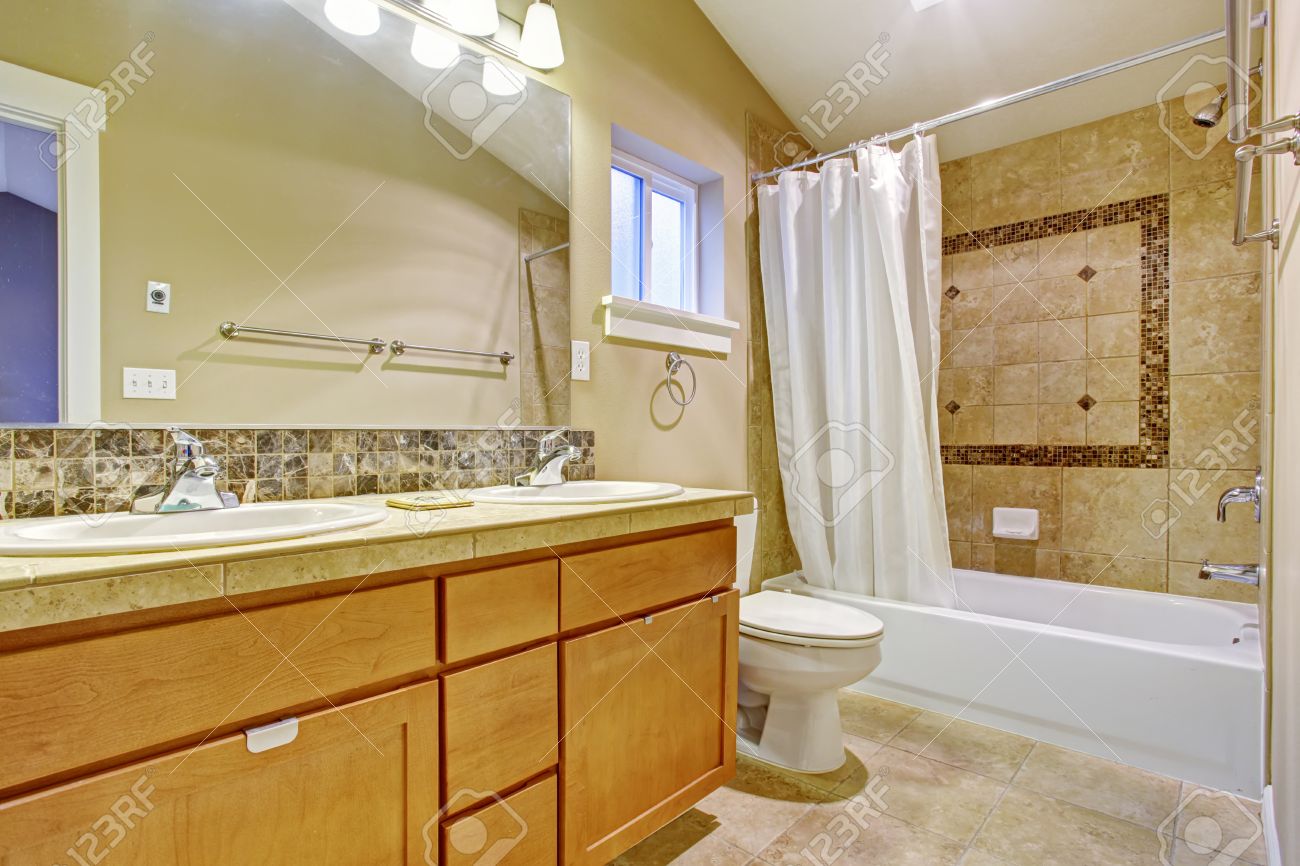 Carrelage mural salle de bain beige: creer un interieur zen avec ...