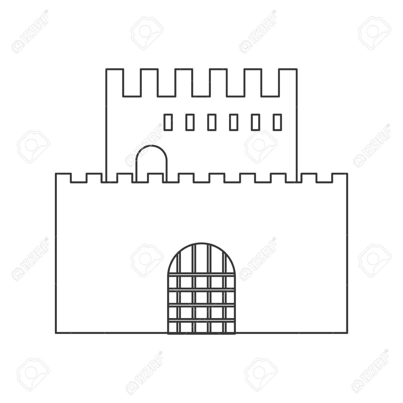 flat design simple large castle icon vector illustration royalty flat design simple large castle icon vector illustration royalty