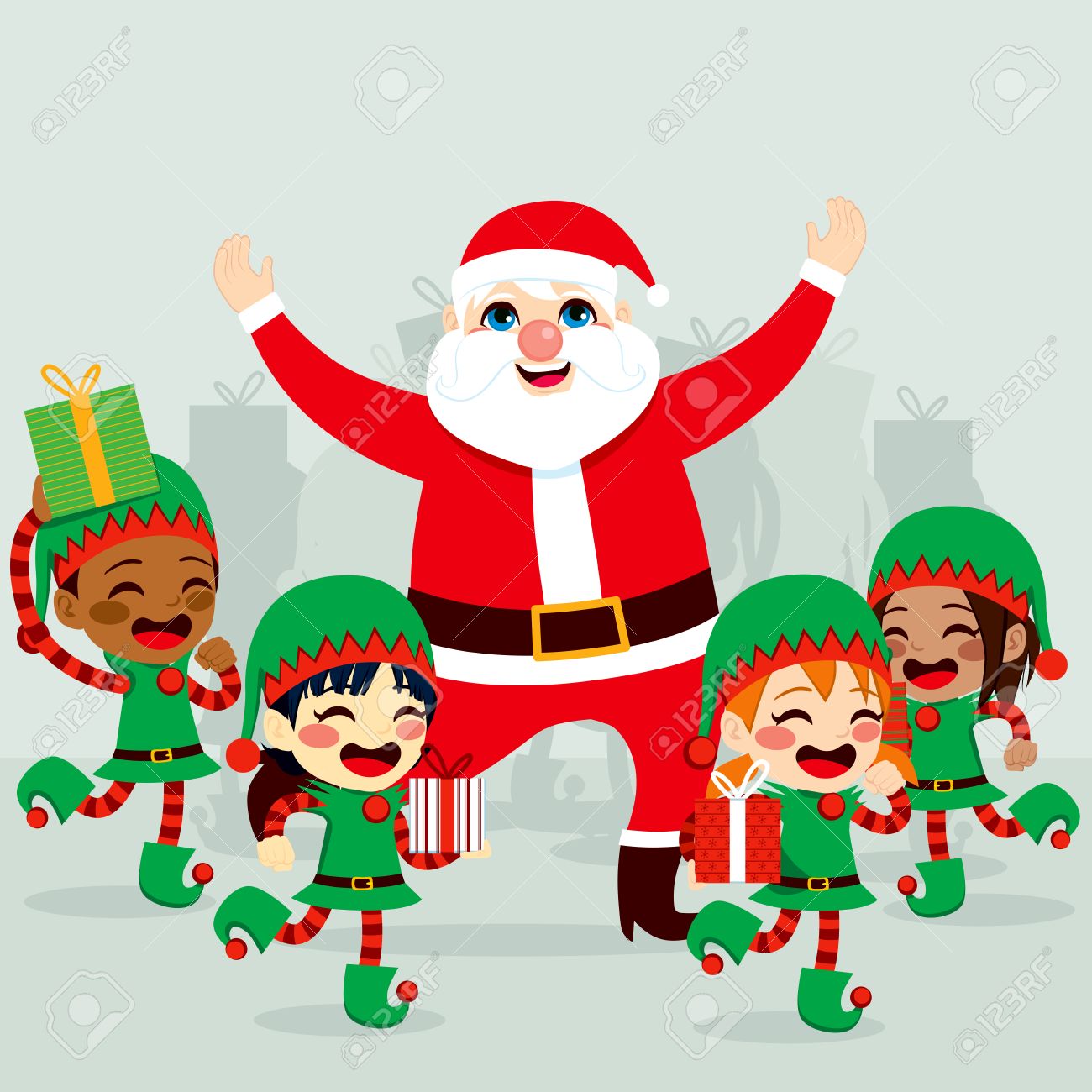 Image result for santa claus helpers