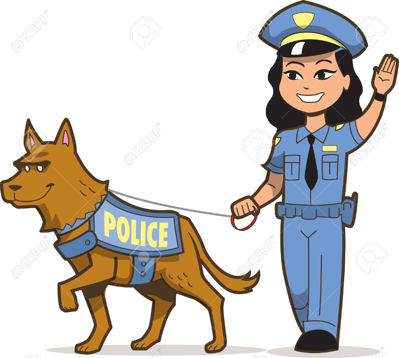 Resultado de imagen para cartoon kid POLICE OFFICER