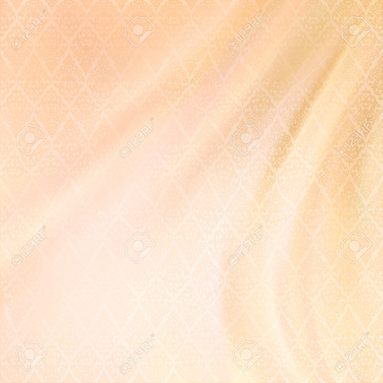 Abstracte wedding stof zijde achtergrond met naadloze antiek kant ...