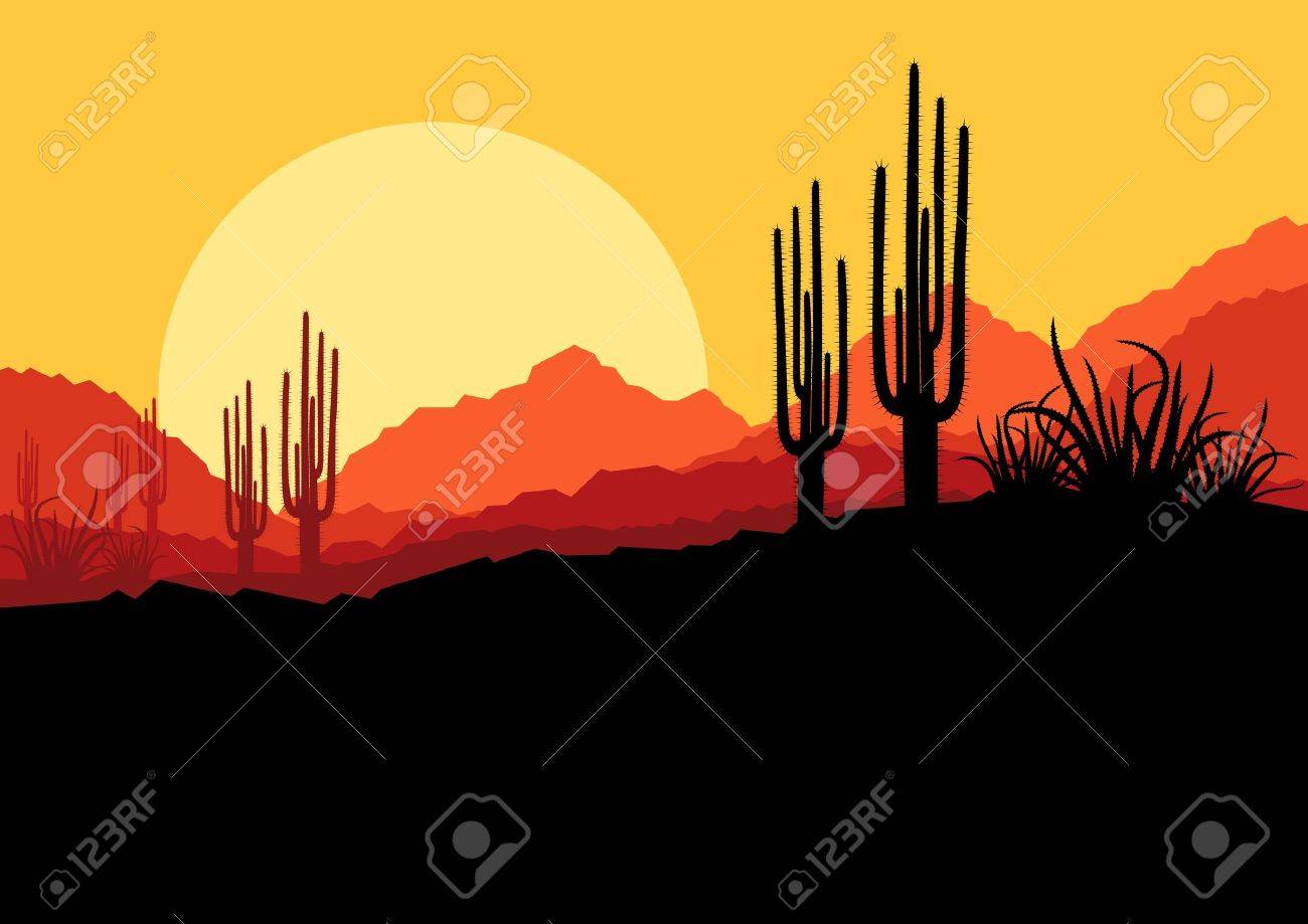 Arizona Desert Clip Art