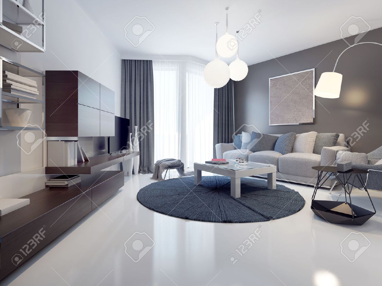 Arredamento grigio e marrone : arredamento anni 60. arredamento ...