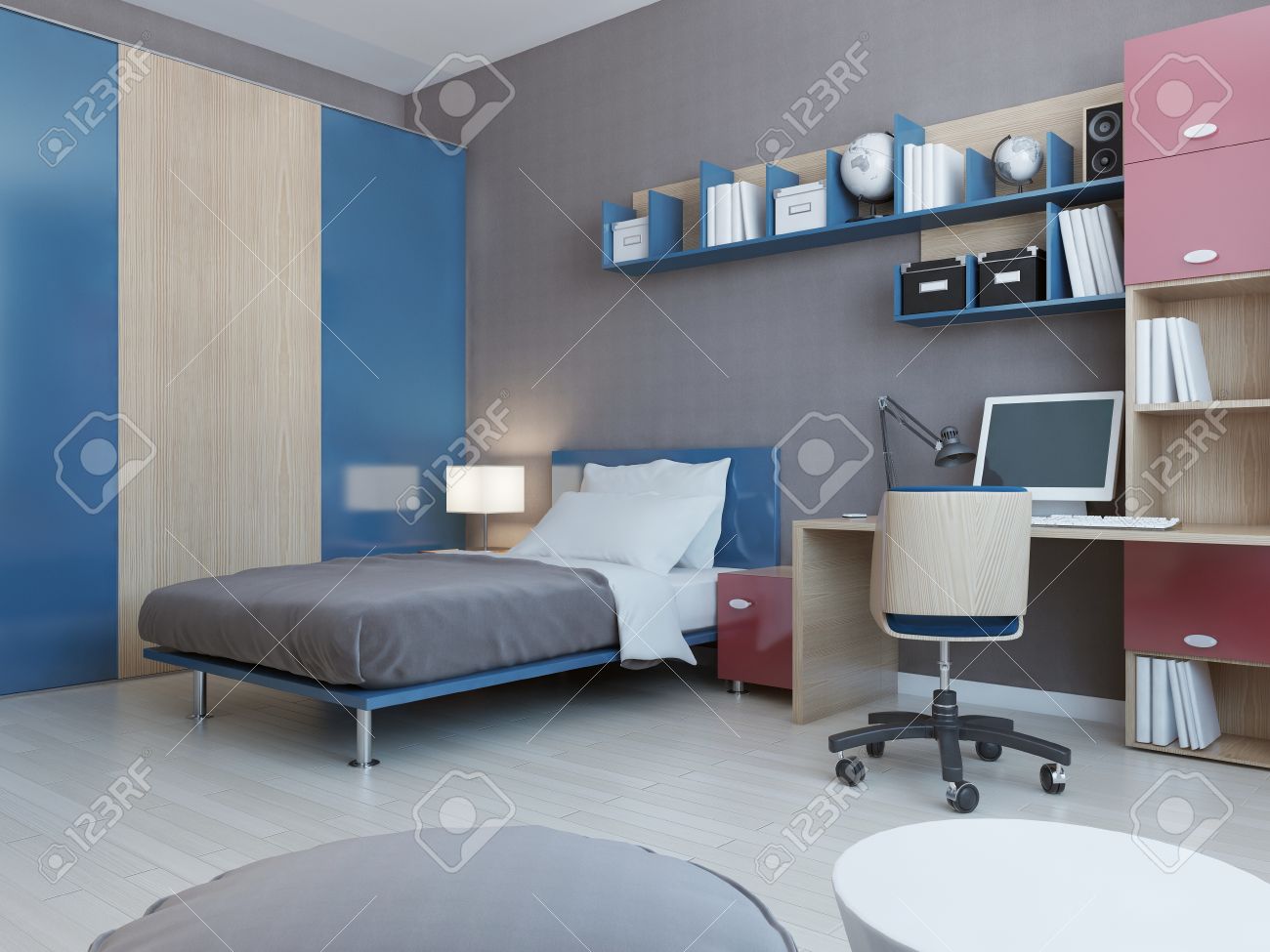 Slaapkamer muur royalty vrije foto's, plaatjes, beelden en stock ...