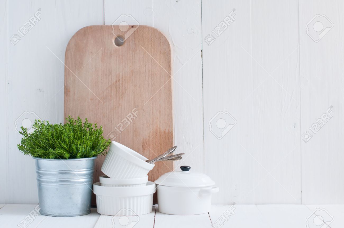 La vie de campagne, cuisine de campagne de décoration: une plante ...