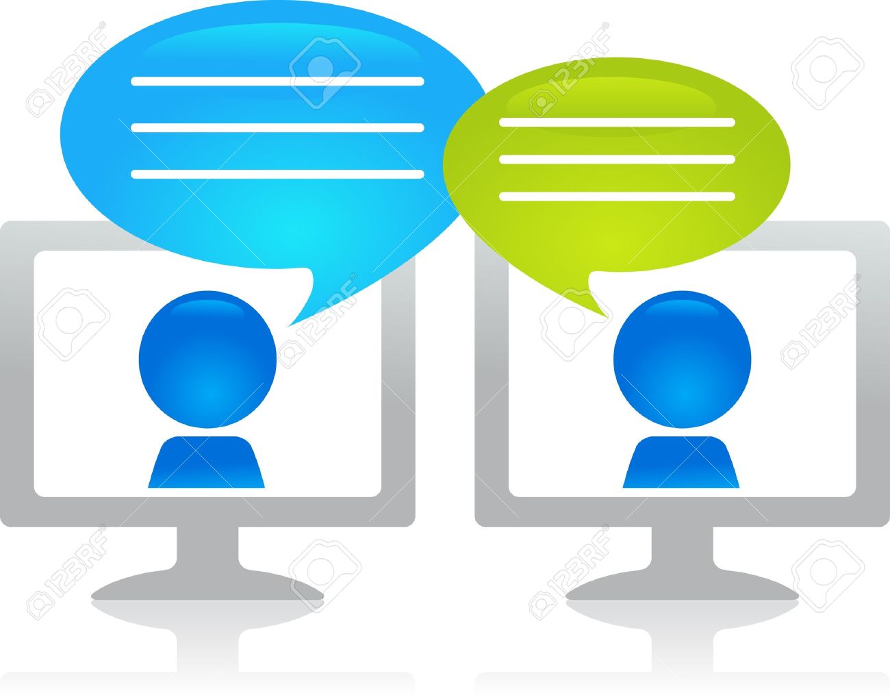 IM Chat Clip Art