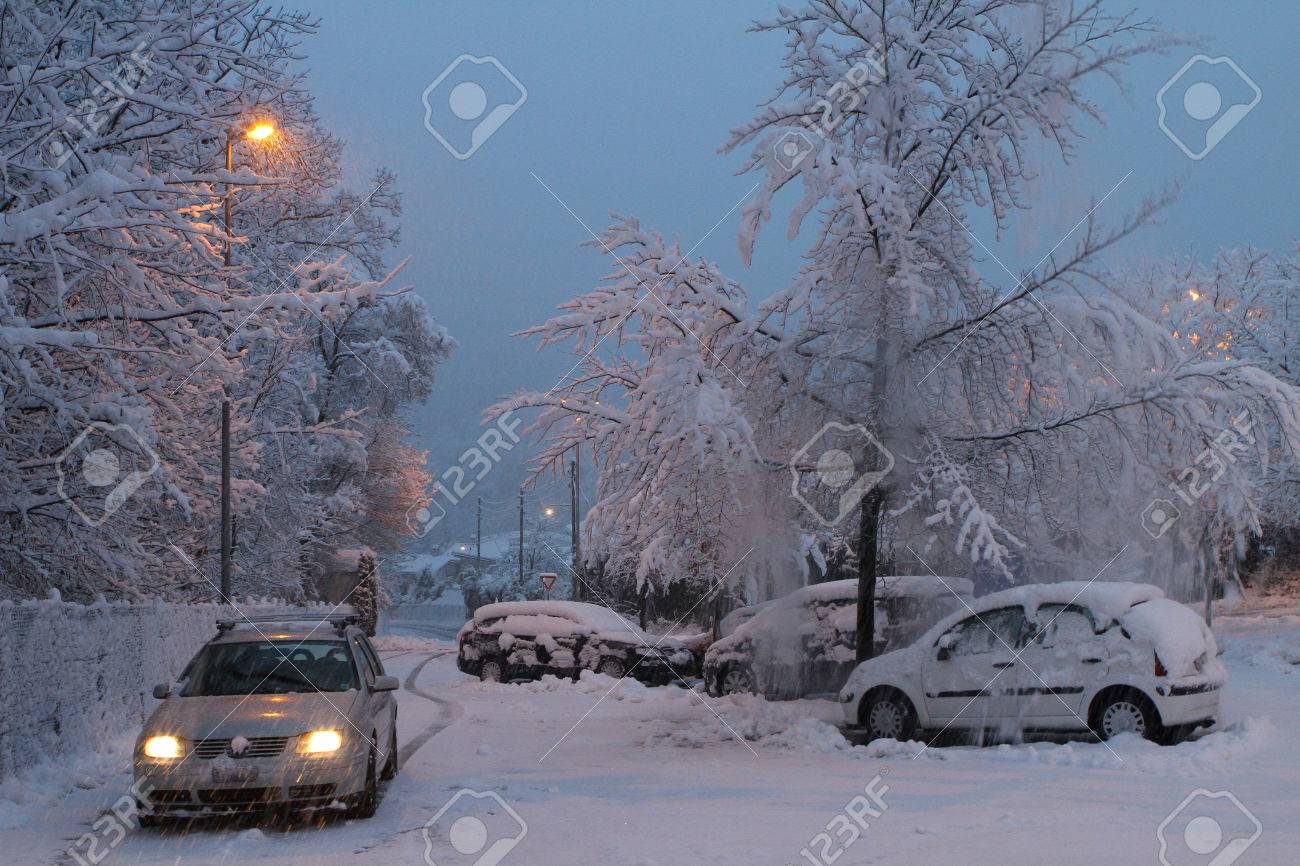 Snow Storm Night Snow Storm Night