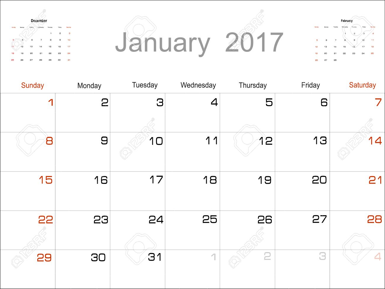 kalender januari 2017 kalender januari 2017