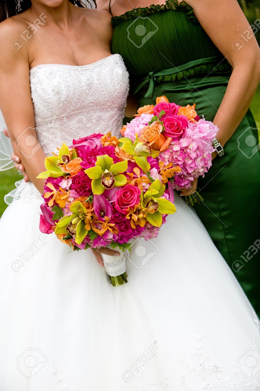 Boda naranja y rosa Boda naranja y rosa