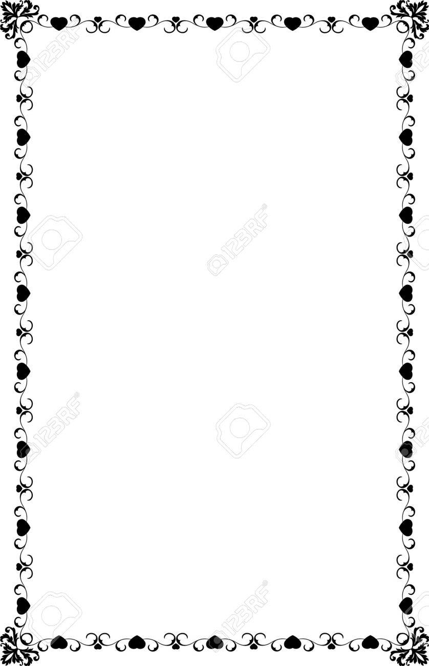 simple flower border designs for a4 paper more information modni simple flower border designs for a4 paper