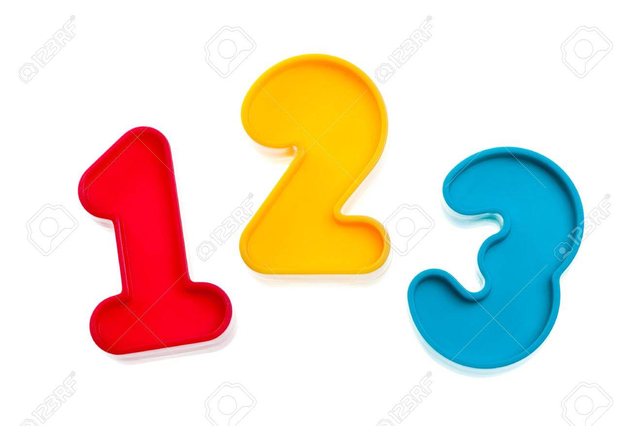 Image result for numeros un deux trois